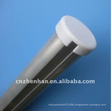 Curtain rail-Round lower bottom rail for roller blinds,curtain rods,aluminum curtain pole,plastic end cap for bottom tube